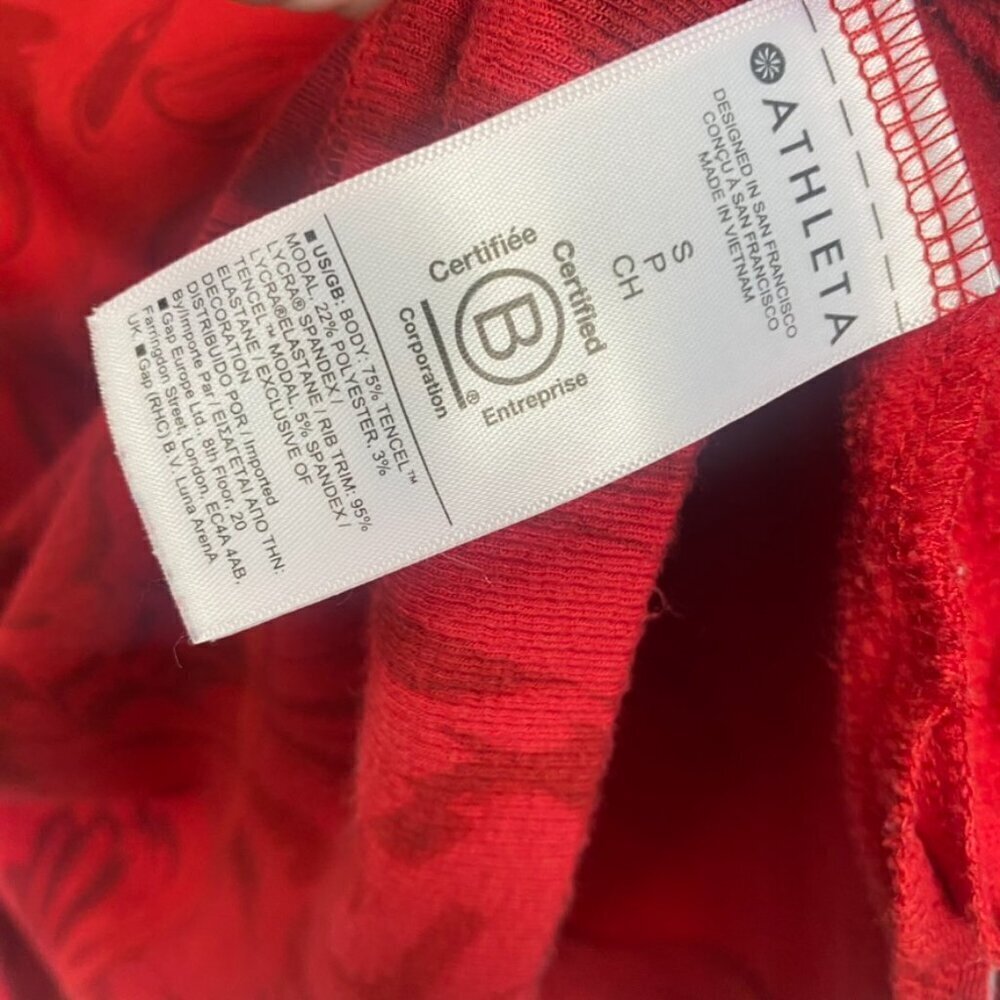 Athleta Coaster Luxe V Neck Sweatshirt - Picture 7 of 11